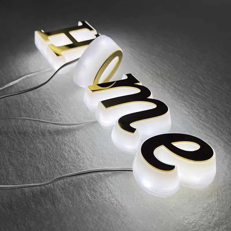 Side-lit Acrylic Letters